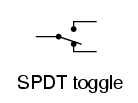 simbolo elettrico SPDT